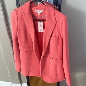 New blazer just in time for spring. Color: Coral